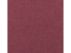 Sillas de comedor 2 unidades tela rojo tinto