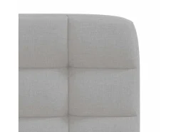 Sillas de comedor 4 unidades tela gris nube