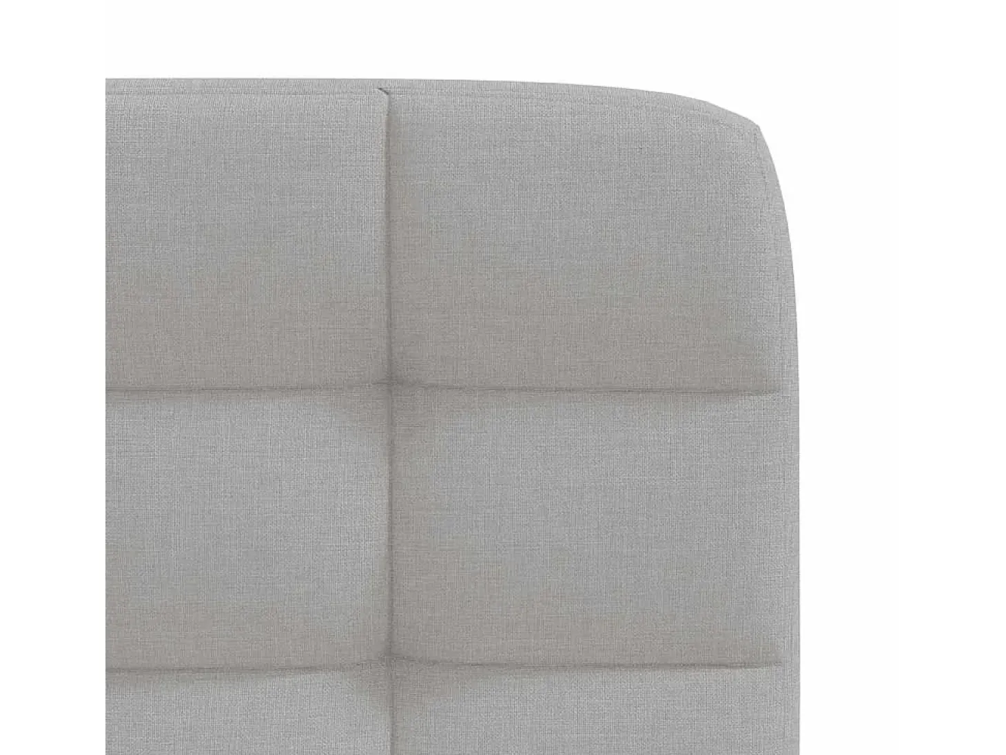 Sillas de comedor 4 unidades tela gris nube