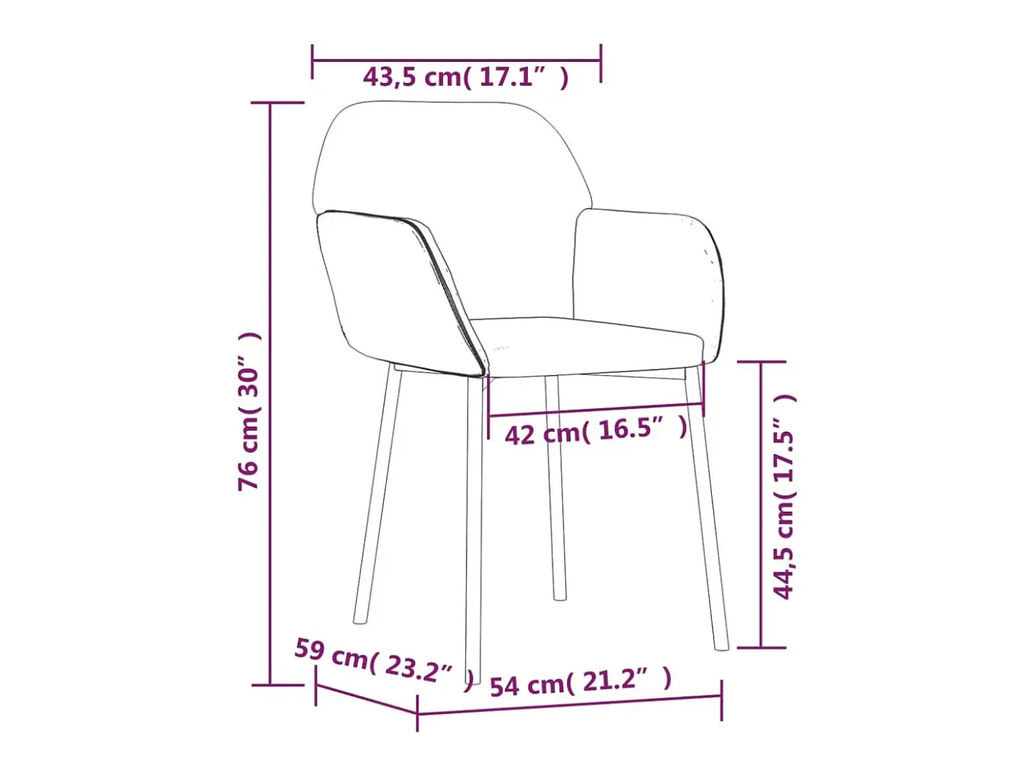 Sillas de comedor 2 unidades terciopelo crema