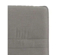 Sillas de comedor 2 unidades tela gris taupé