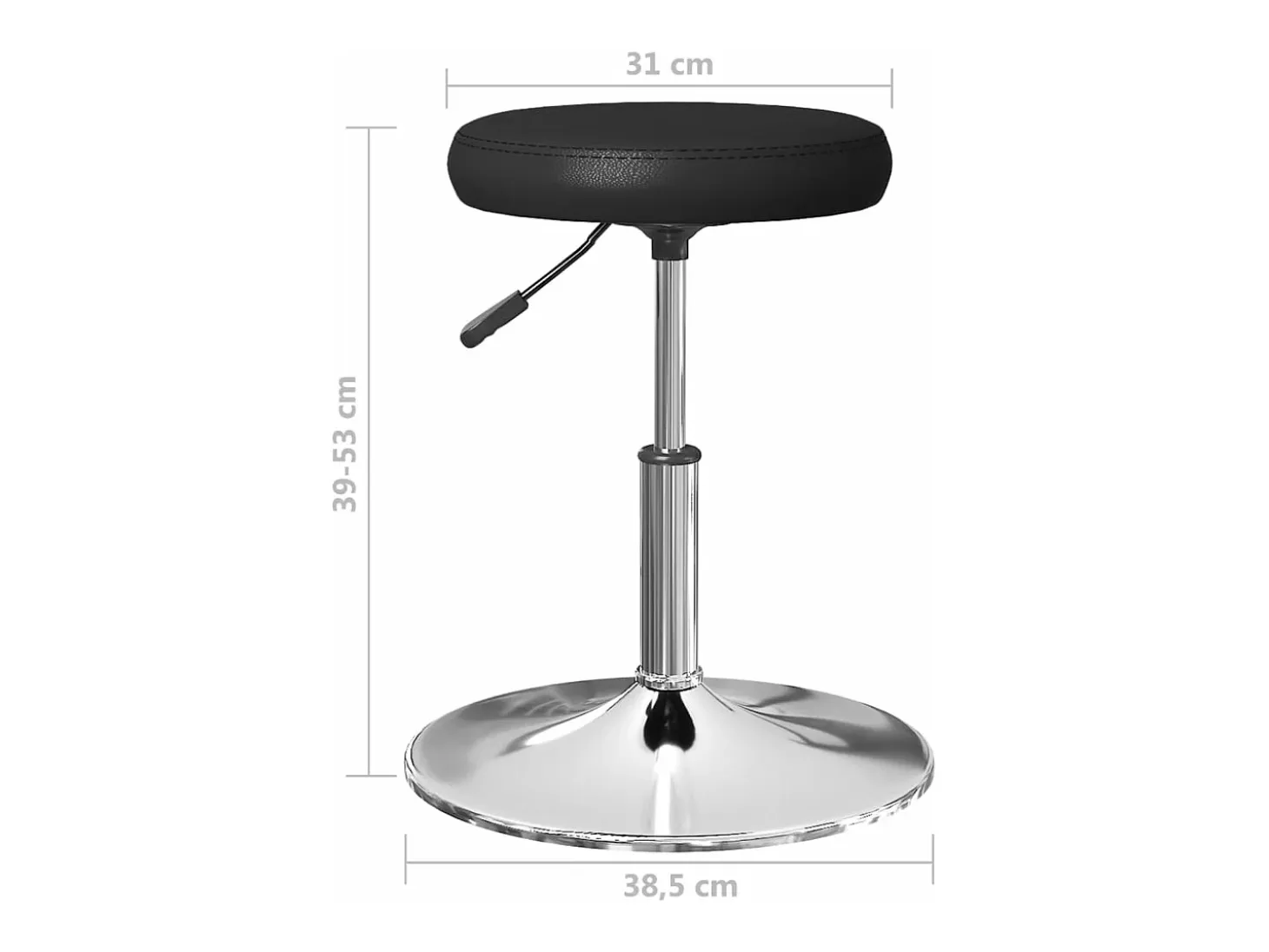 Sillas de comedor 6 unidades cuero sintético negro