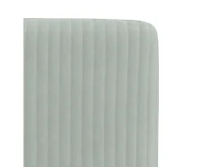 Sillas de comedor 2 unidades terciopelo gris claro