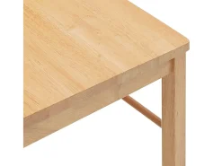 Sillas de comedor 2 unidades madera maciza de caucho