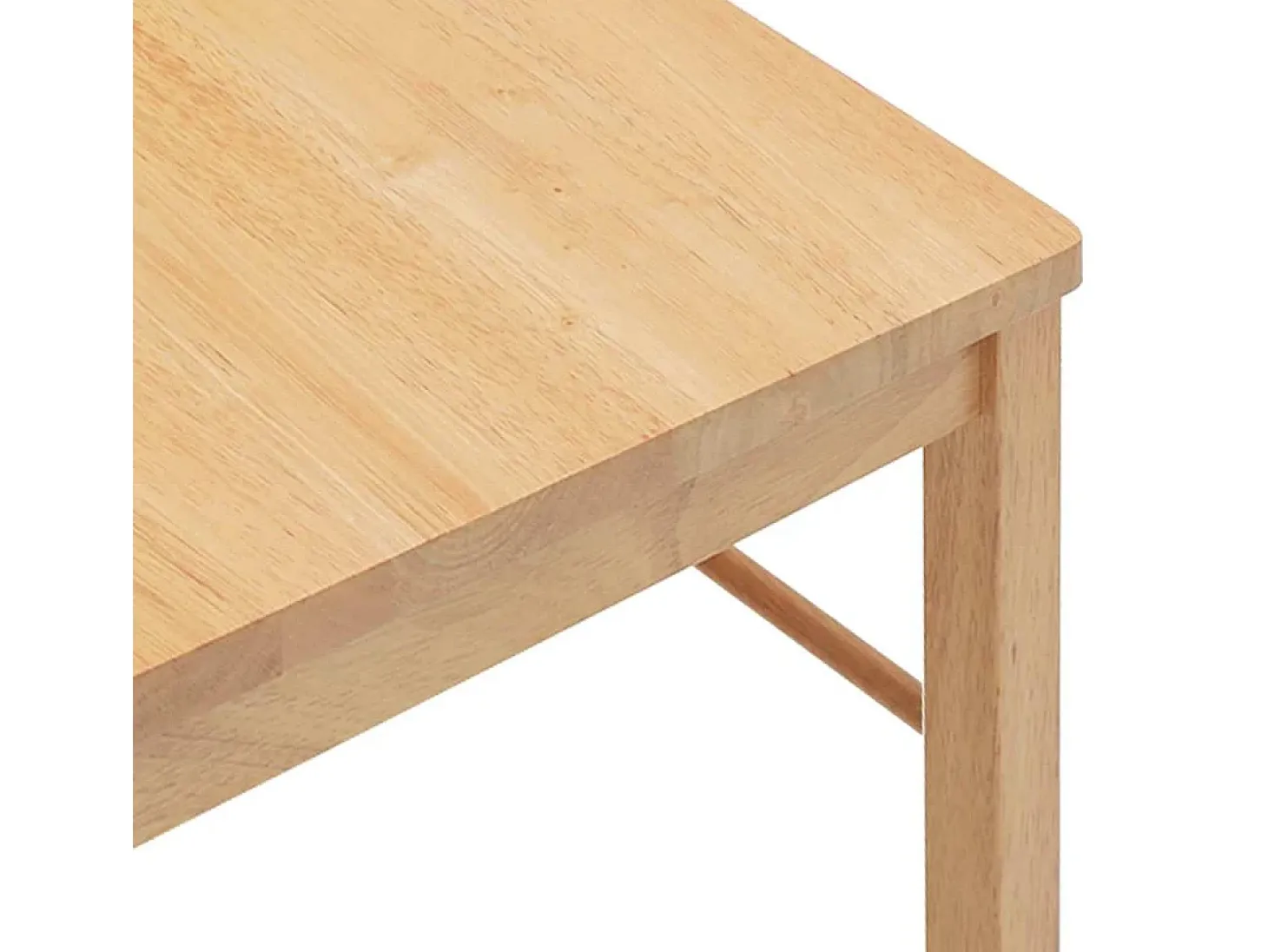 Sillas de comedor 2 unidades madera maciza de caucho