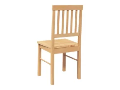 Sillas de comedor 2 unidades madera maciza de caucho