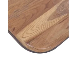 Sillas de comedor 2 unidades madera maciza de teca