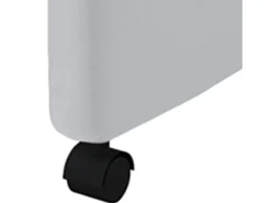 Sillas de comedor 6 unidades cuero sintético blanco