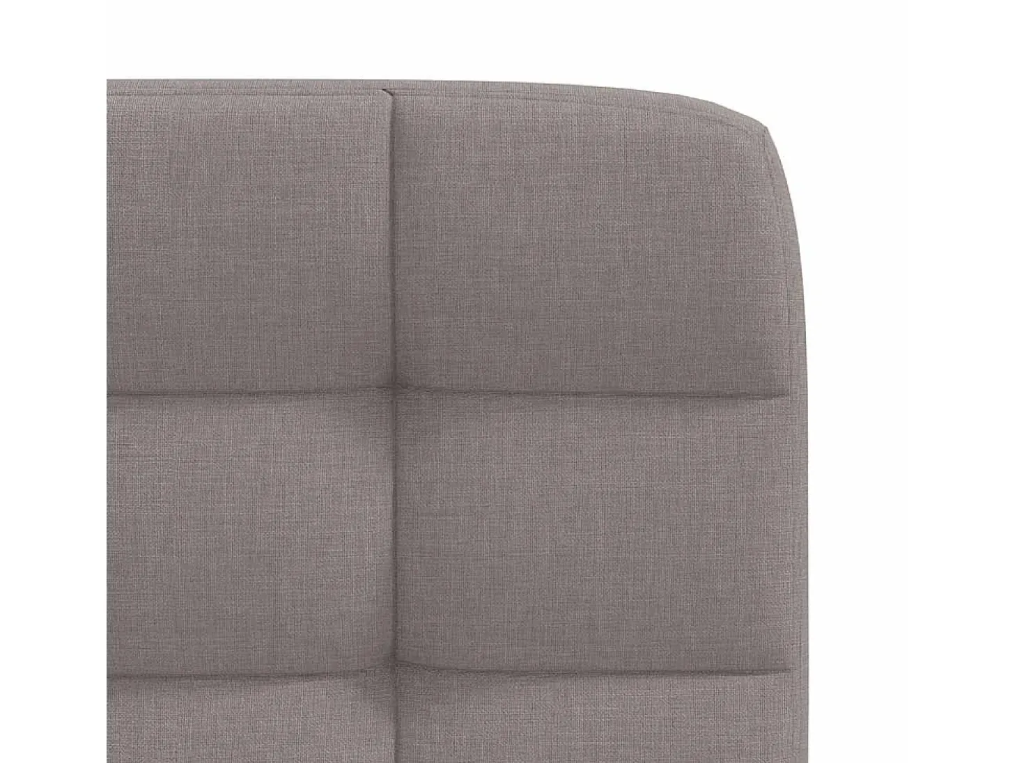 Sillas de comedor 4 unidades tela taupe