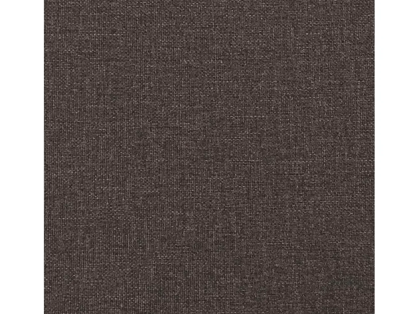Sillas de comedor 2 unidades tela marrón oscuro