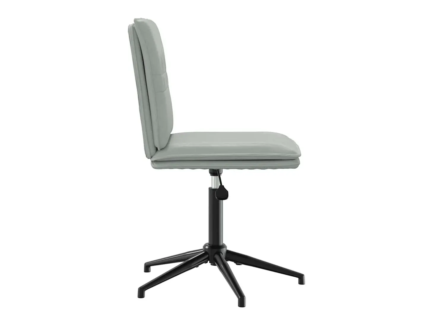 Sillas de comedor 2 unidades terciopelo gris claro