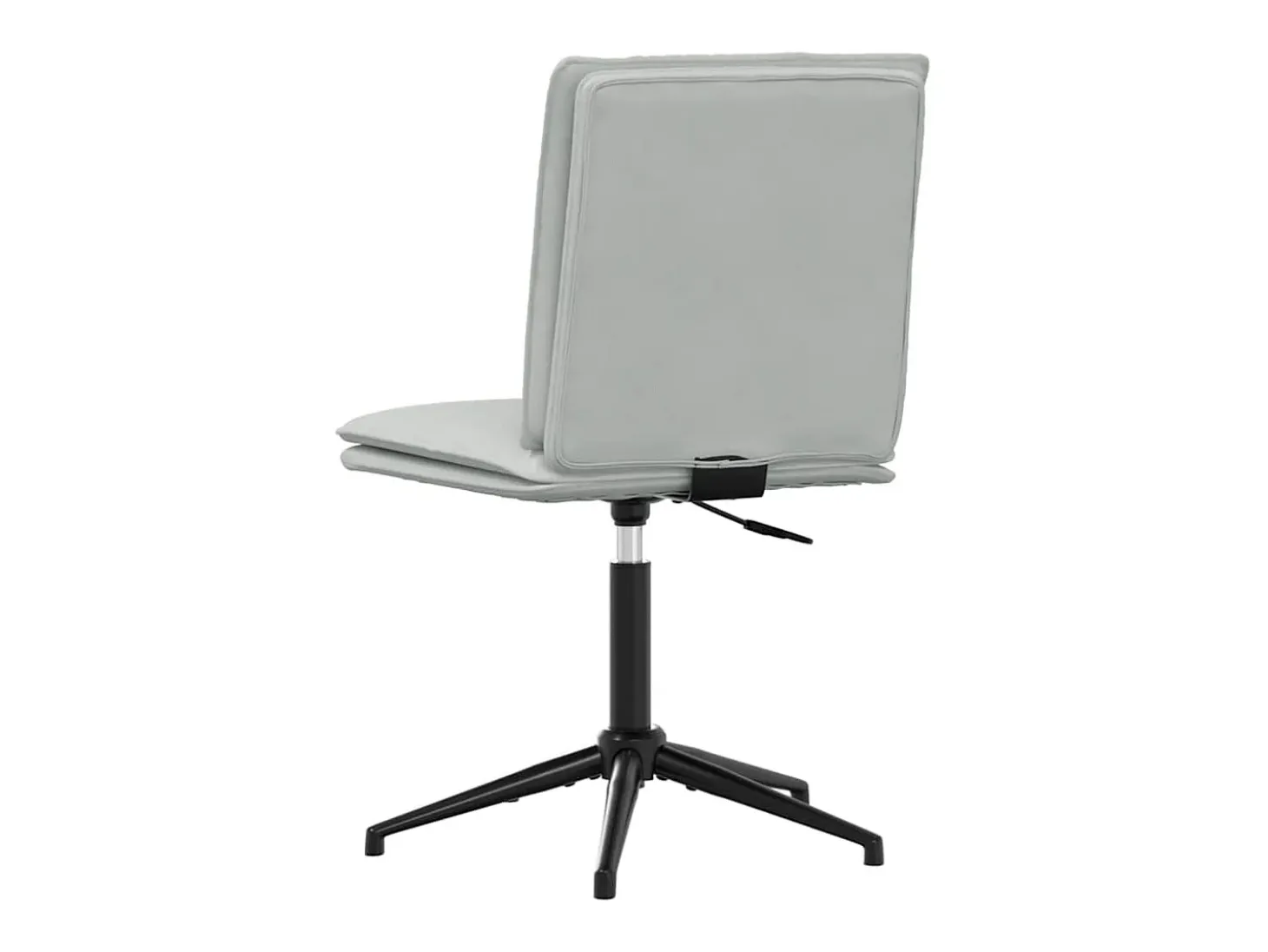 Sillas de comedor 2 unidades terciopelo gris claro