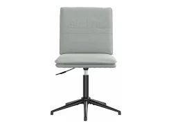 Sillas de comedor 2 unidades terciopelo gris claro