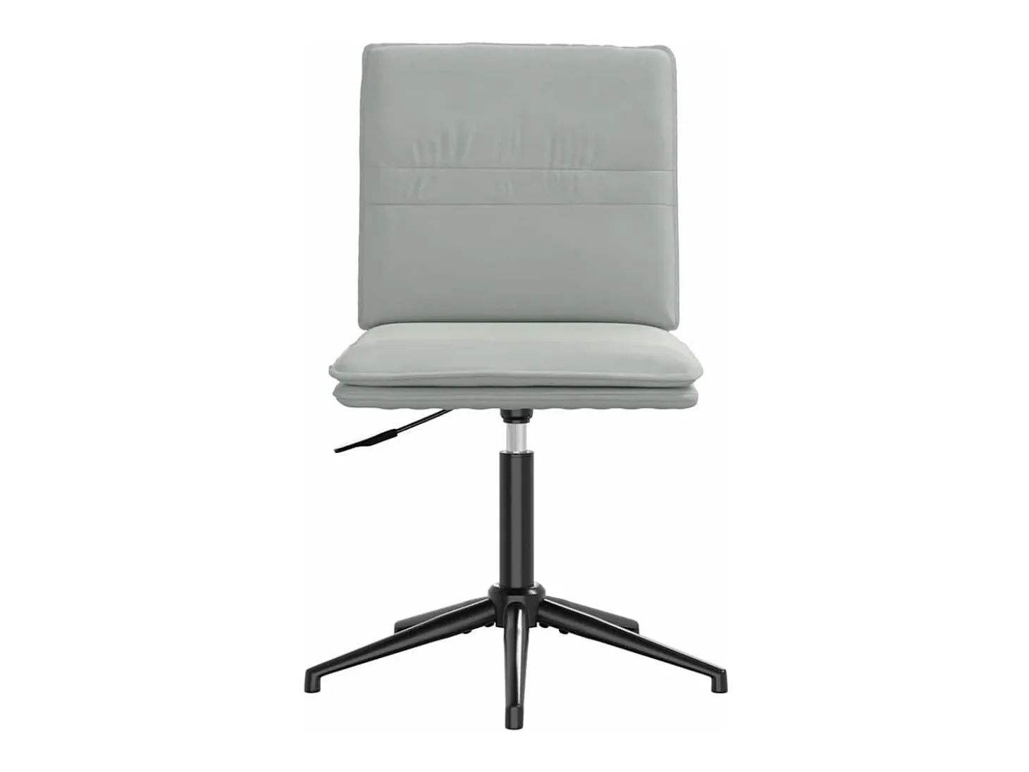 Sillas de comedor 2 unidades terciopelo gris claro