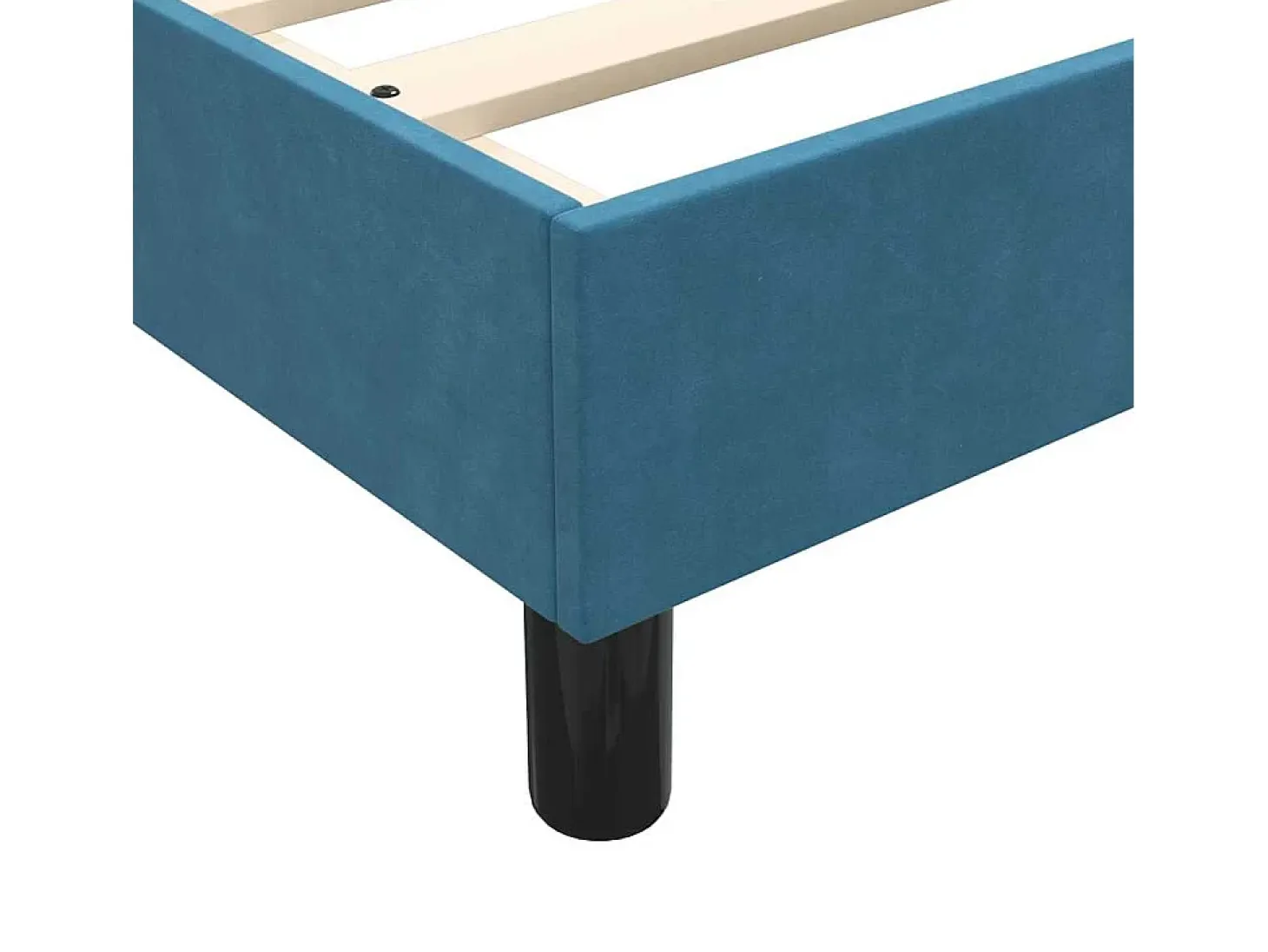 Sillas de comedor 2 unidades terciopelo negro