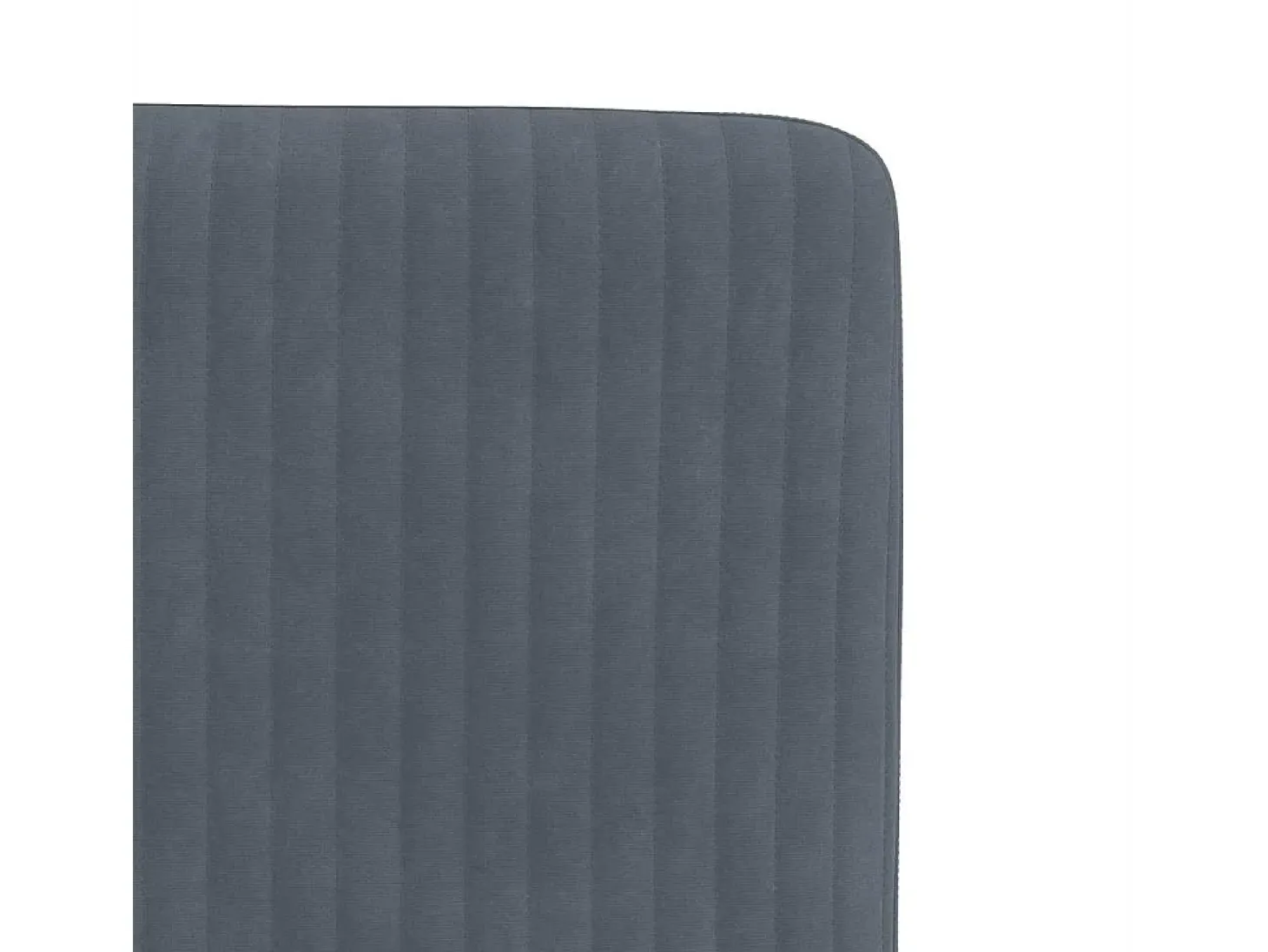 Sillas de comedor 4 unidades terciopelo gris oscuro