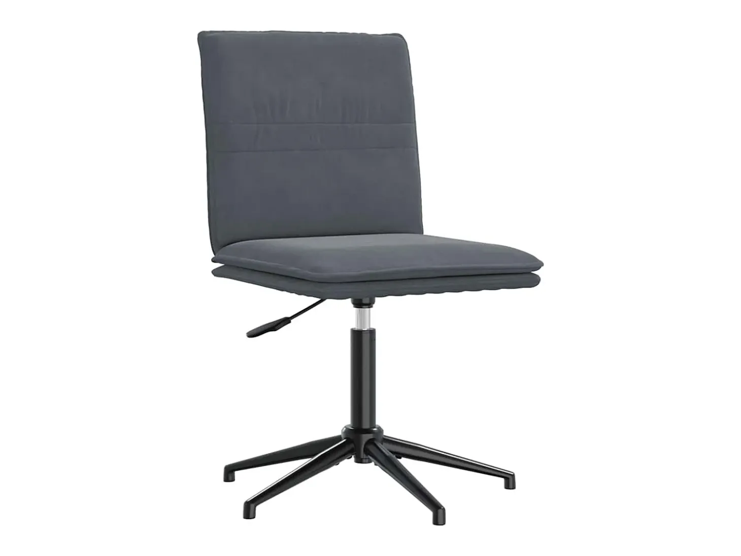 Sillas de comedor 2 unidades terciopelo gris oscuro