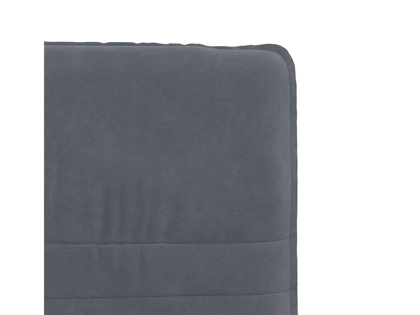 Sillas de comedor 2 unidades terciopelo gris oscuro