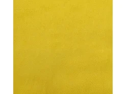 Sillas de comedor 4 unidades terciopelo amarillo