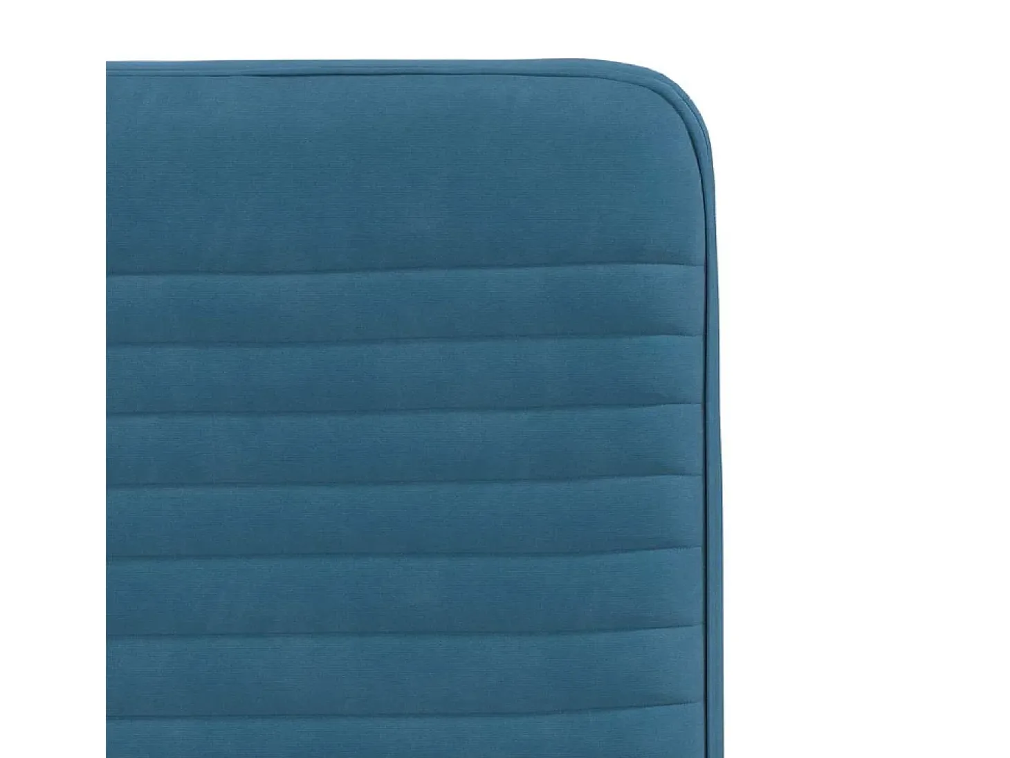 Sillas de comedor 4 unidades terciopelo azul