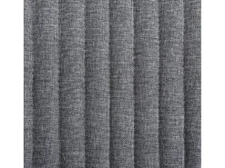 Sillas de comedor 2 unidades tela gris oscuro