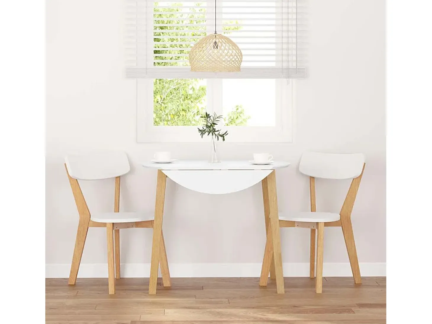 Sillas de comedor 2 unidades madera maciza de caucho