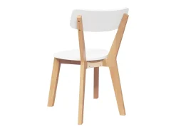 Sillas de comedor 2 unidades madera maciza de caucho
