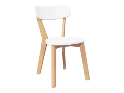 Sillas de comedor 2 unidades madera maciza de caucho