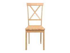 Sillas de comedor 2 unidades madera maciza de caucho