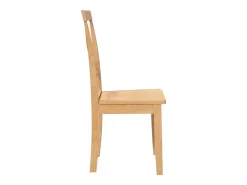 Sillas de comedor 2 unidades madera maciza de caucho