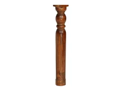 Sillas de comedor 2 unidades madera maciza color miel clásico