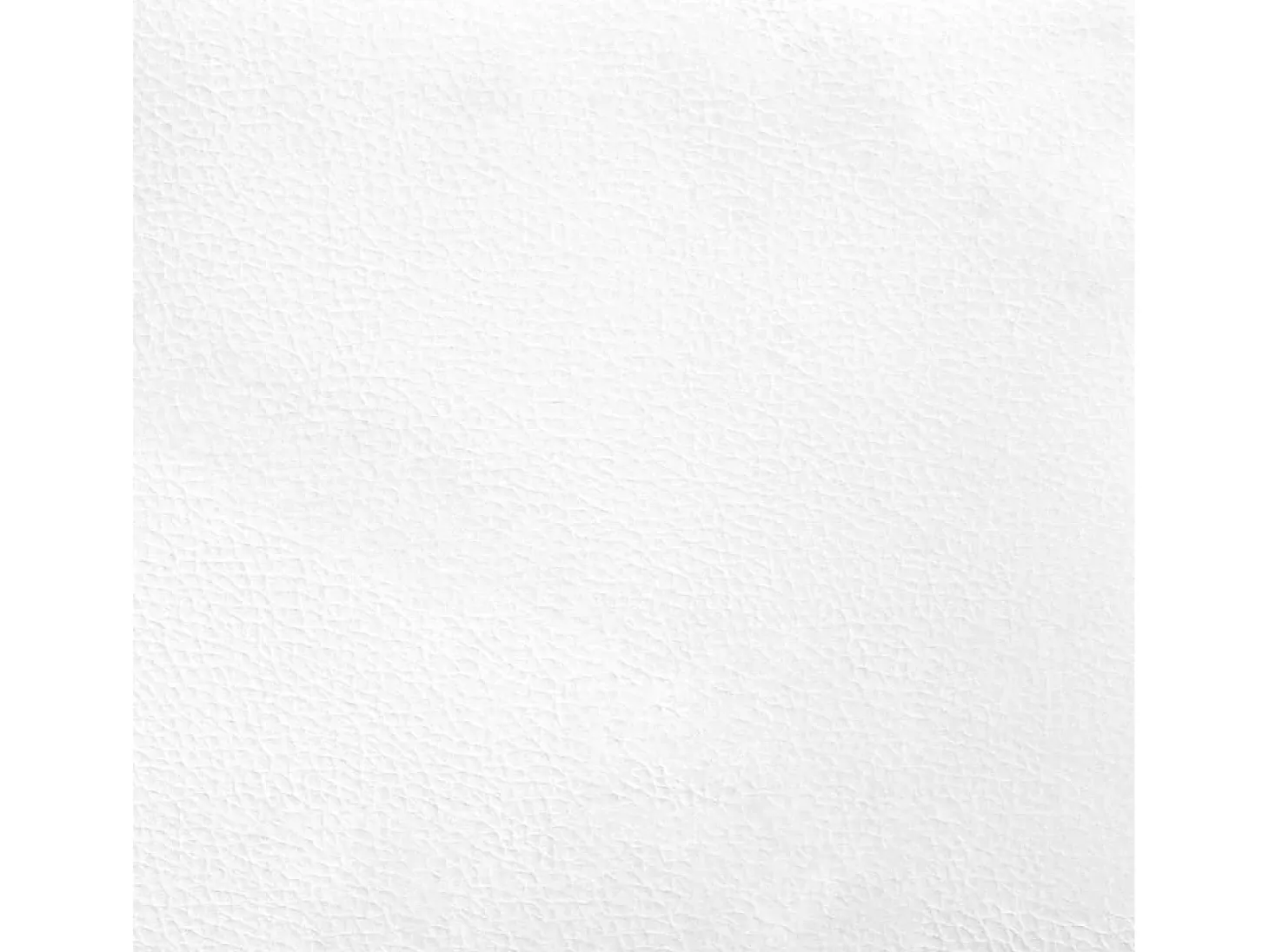 Sillas de comedor 4 unidades cuero sintético blanco