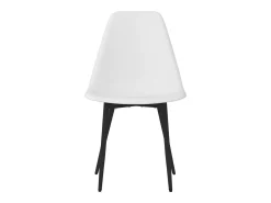Sillas de comedor 6 unidades blancas PP