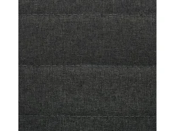Sillas de comedor 6 unidades tela gris oscura