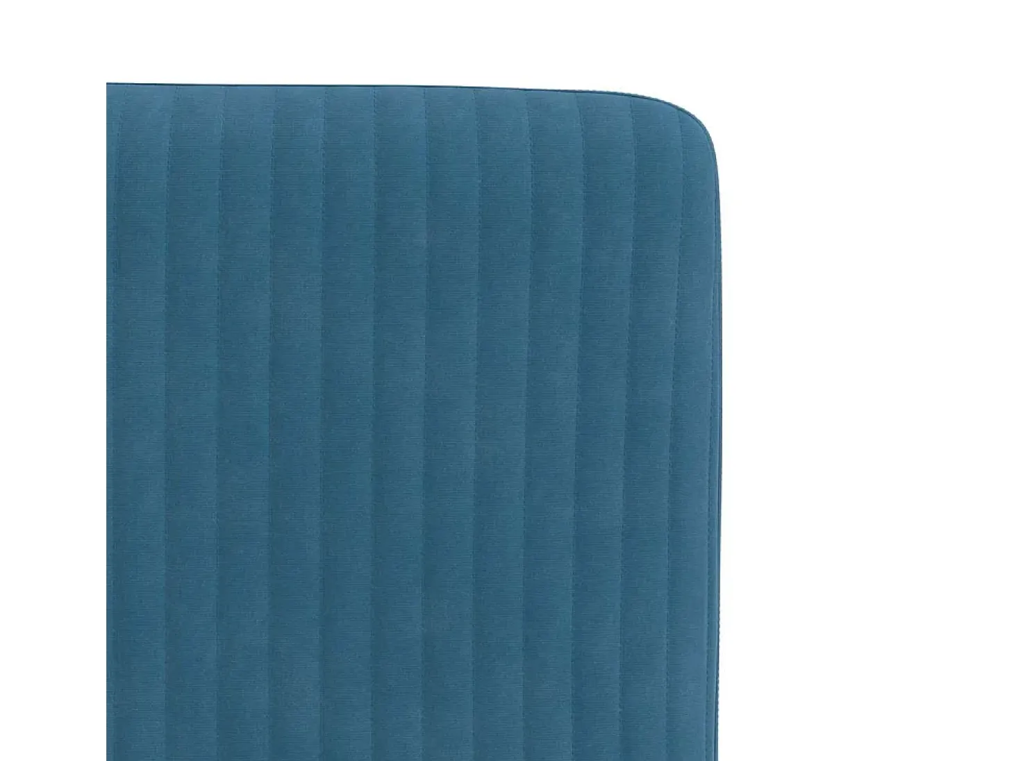 Sillas de comedor 6 unidades terciopelo azul