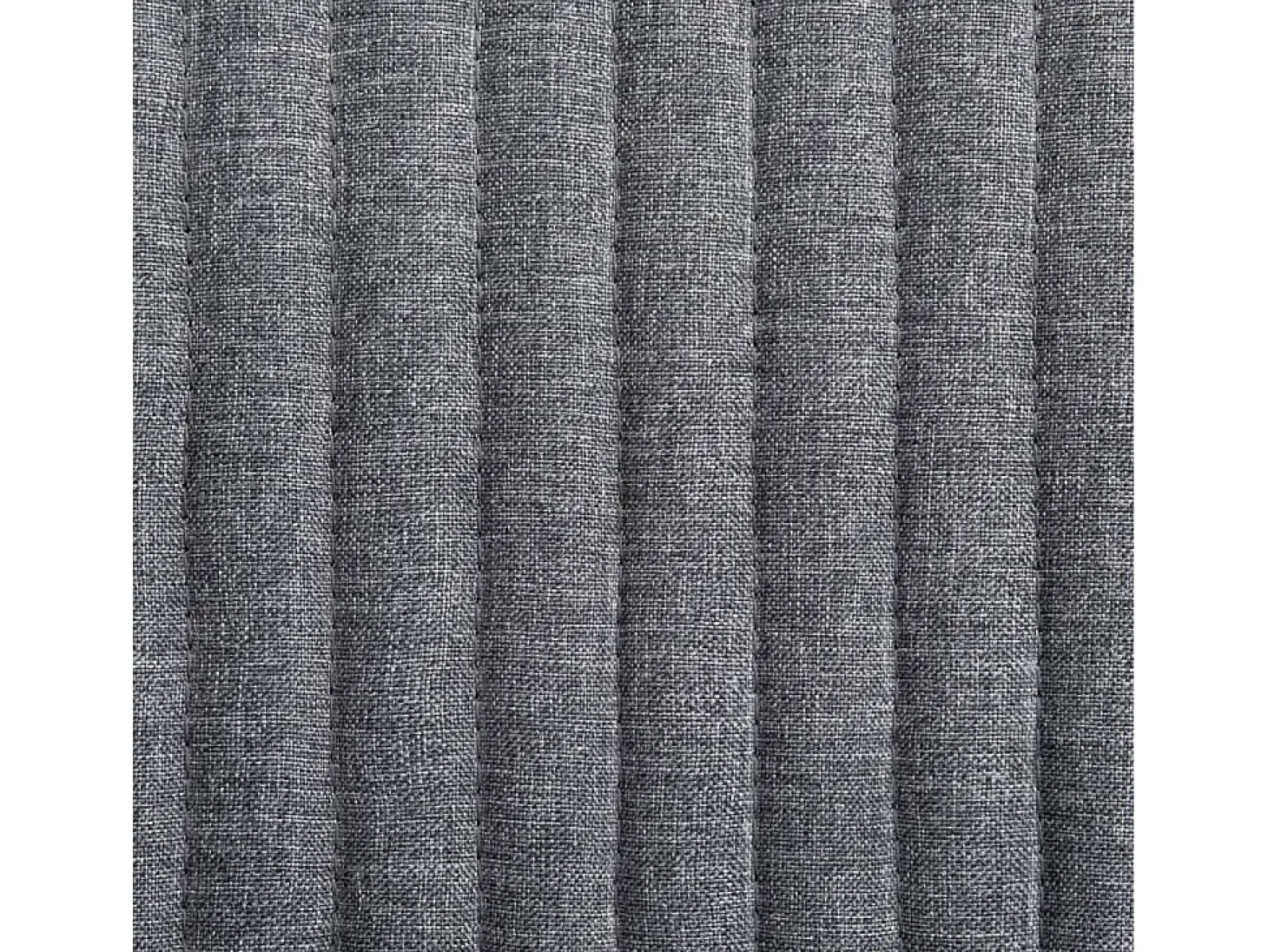 Sillas de comedor 6 unidades de tela gris oscuro
