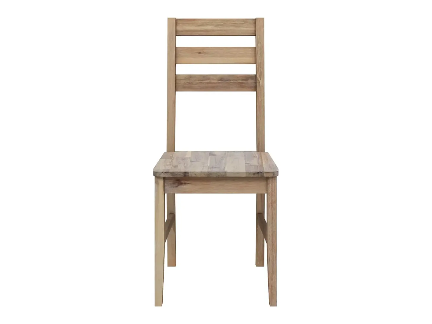 Sillas de comedor 2 unidades madera maciza de acacia