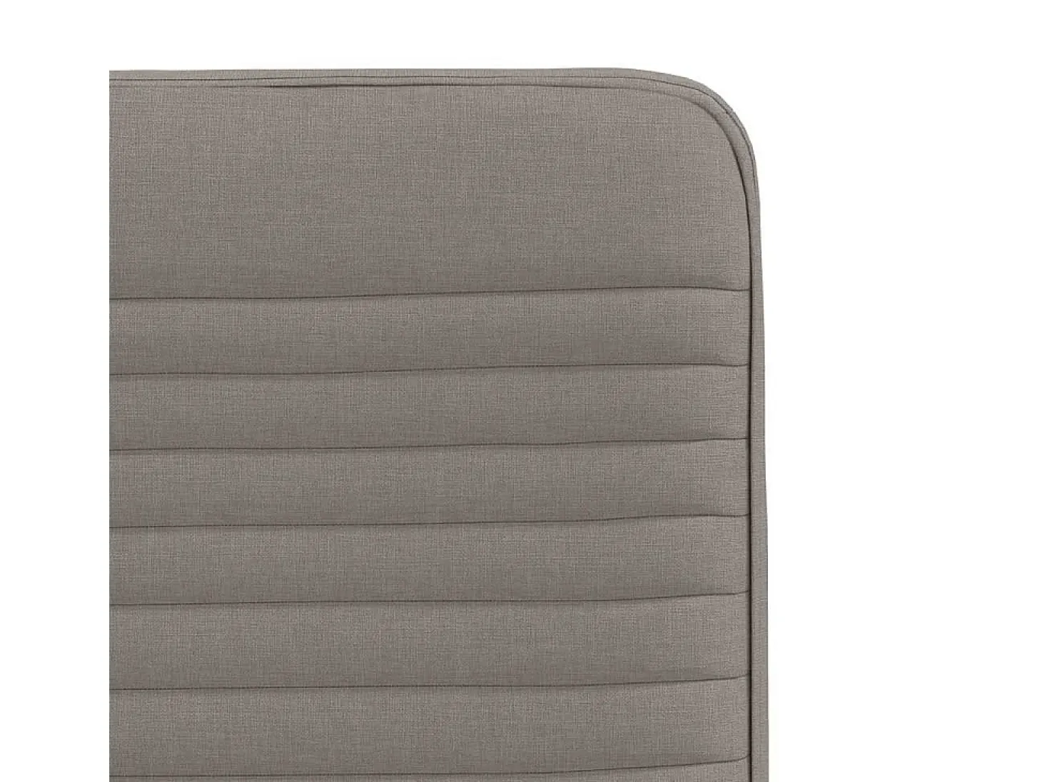 Sillas de comedor 6 unidades de tela gris taupe