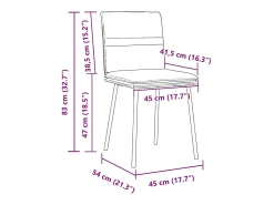 Sillas de comedor 6 unidades terciopelo amarillo