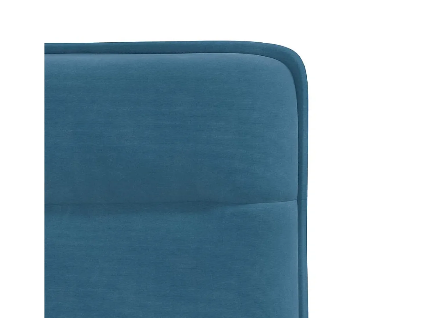 Sillas de comedor 4 unidades terciopelo azul