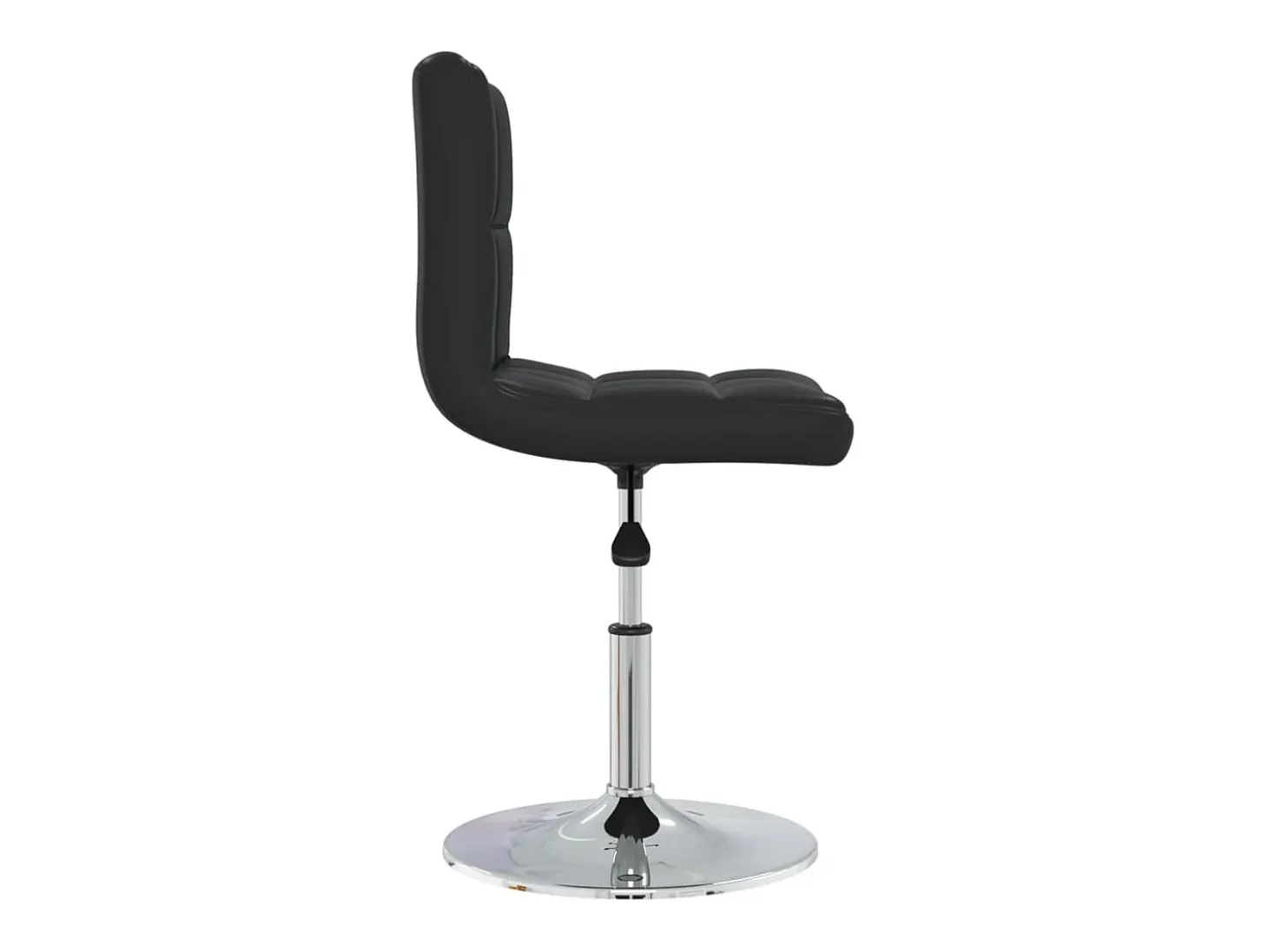 Sillas de comedor 6 unidades cuero sintético negro