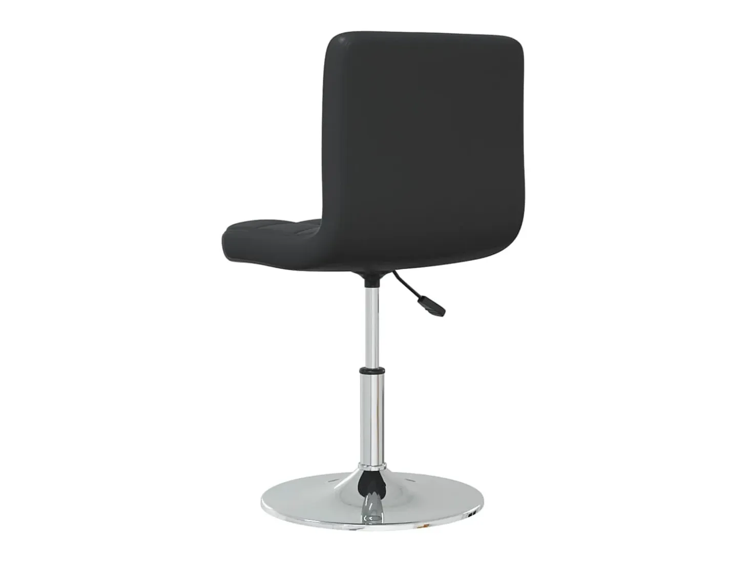 Sillas de comedor 6 unidades cuero sintético negro