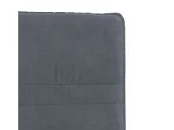 Sillas de comedor 2 unidades terciopelo gris oscuro