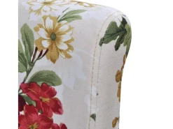 Sillas de comedor 4 unidades tela multicolor