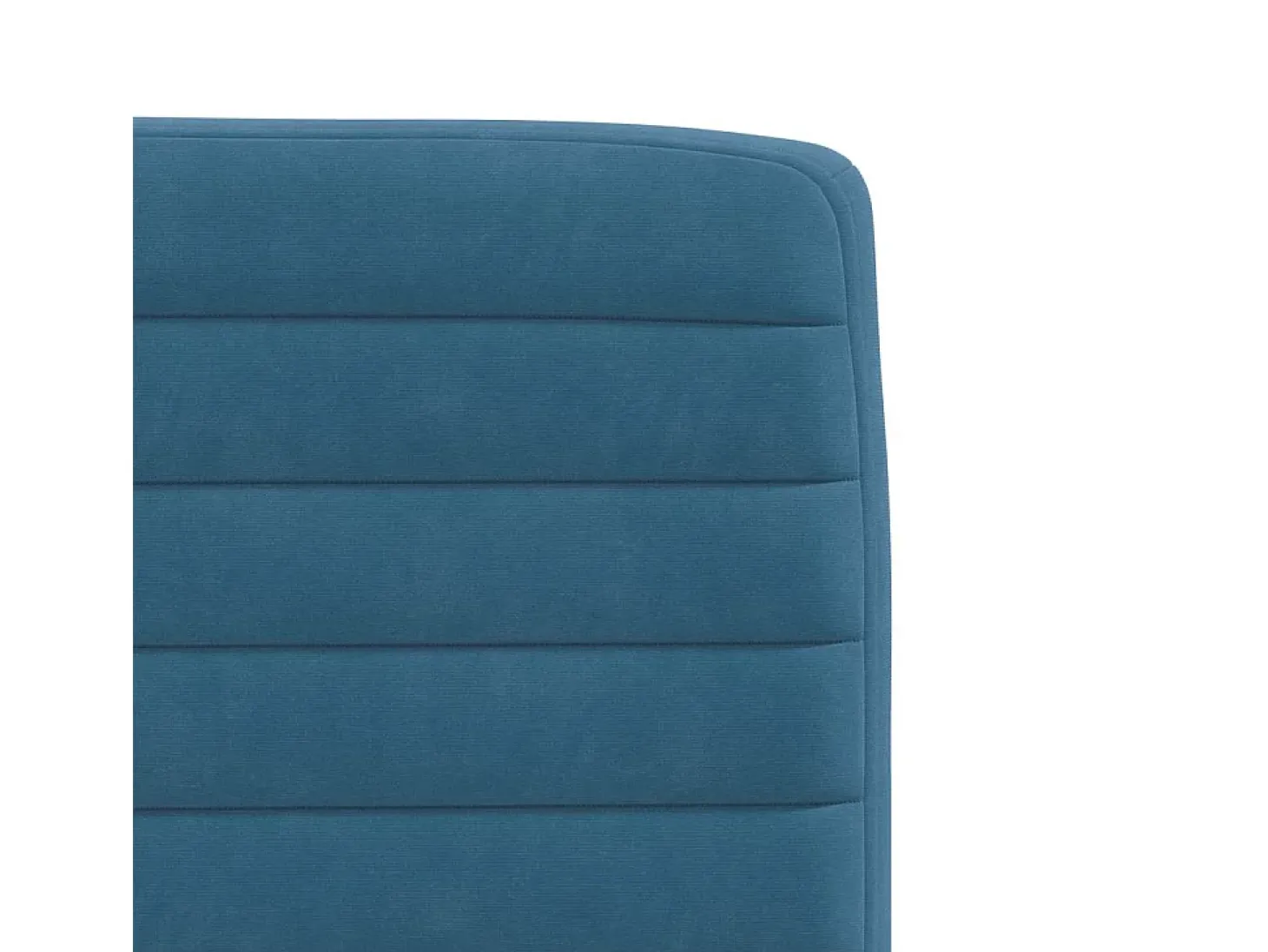 Sillas de comedor 2 unidades terciopelo azul