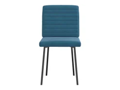 Sillas de comedor 2 unidades terciopelo azul