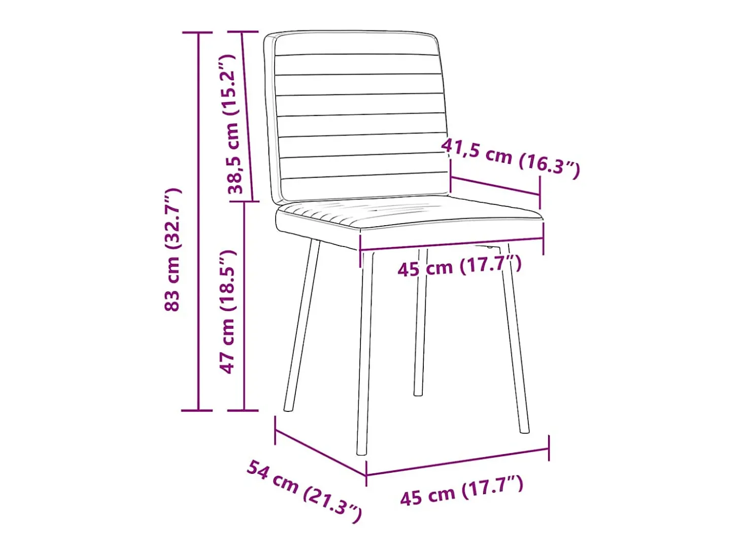 Sillas de comedor 2 unidades terciopelo gris claro