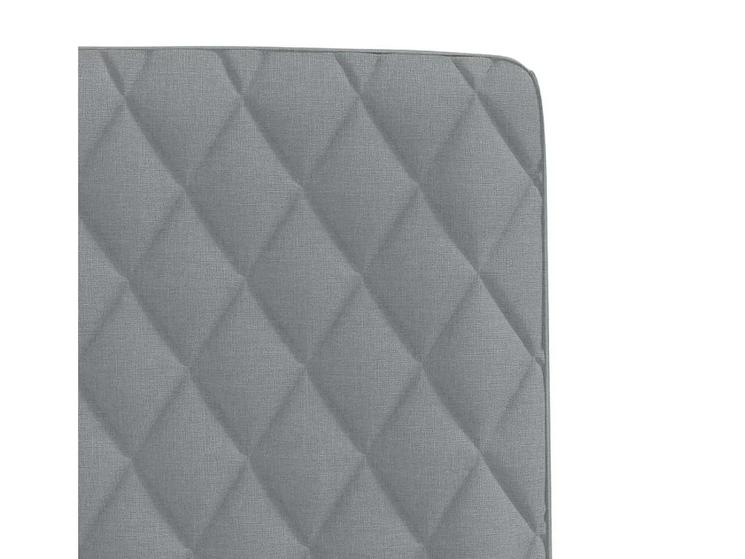 Sillas de comedor 6 unidades de tela gris claro