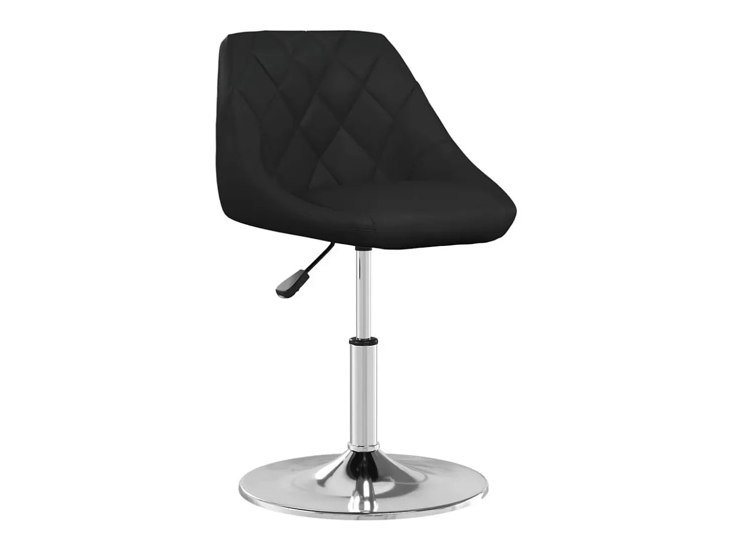Sillas de comedor 2 unidades cuero sintético negro ES465938