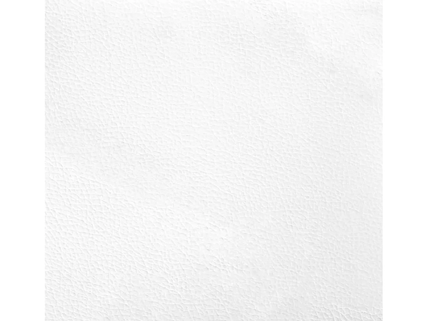Sillas de comedor 6 unidades cuero sintético blanco